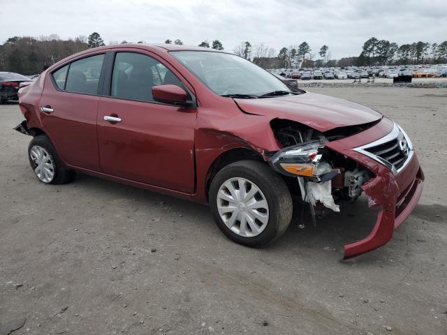 3N1CN7AP3KL879523 - 2019 NISSAN VERSA S RED photo 4