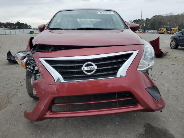 3N1CN7AP3KL879523 - 2019 NISSAN VERSA S RED photo 5