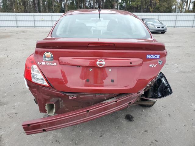 3N1CN7AP3KL879523 - 2019 NISSAN VERSA S RED photo 6