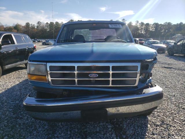 1FTEX15N0NKA51179 - 1992 FORD F150 BLUE photo 5