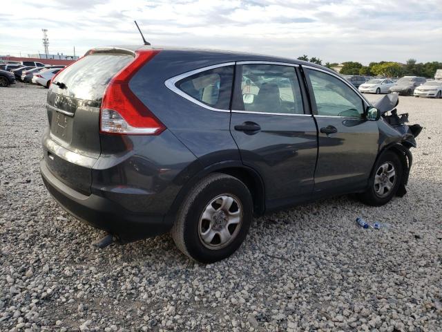 5J6RM3H36CL014333 - 2012 HONDA CR-V LX GRAY photo 3