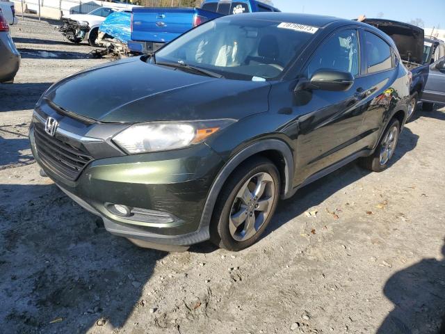 3CZRU5H50HM714433 - 2017 HONDA HR-V EX GREEN photo 1