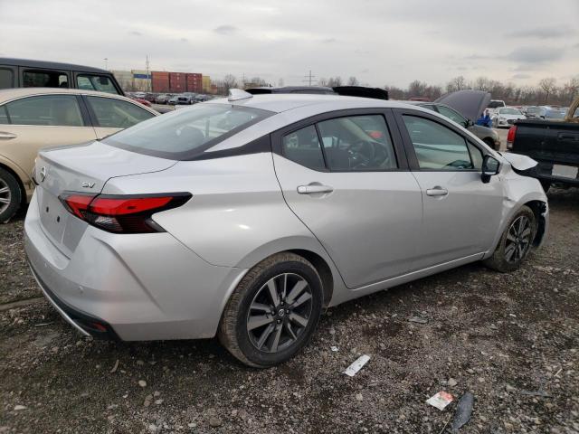 3N1CN8EV6ML850504 - 2021 NISSAN VERSA SV GRAY photo 3