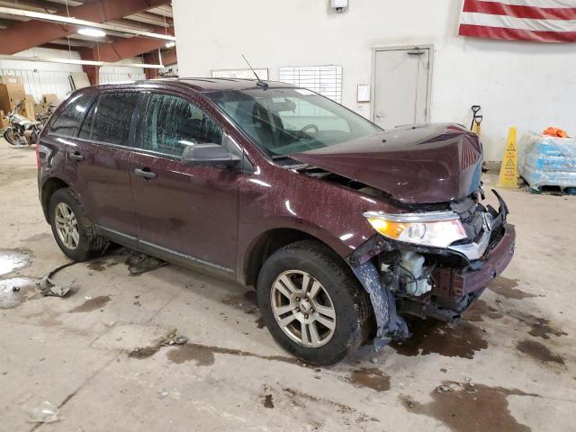 2FMDK3GC4BBB34469 - 2011 FORD EDGE SE MAROON photo 4