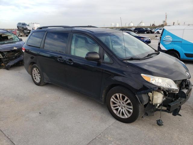 5TDYK3DC4ES418441 - 2014 TOYOTA SIENNA XLE BLACK photo 4