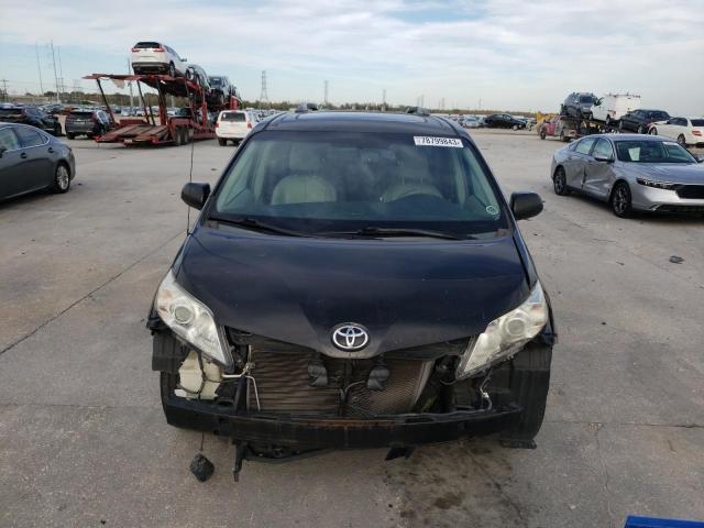 5TDYK3DC4ES418441 - 2014 TOYOTA SIENNA XLE BLACK photo 5