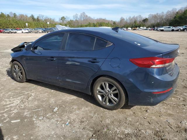 5NPD84LF9HH150222 - 2017 HYUNDAI ELANTRA SE BLUE photo 2