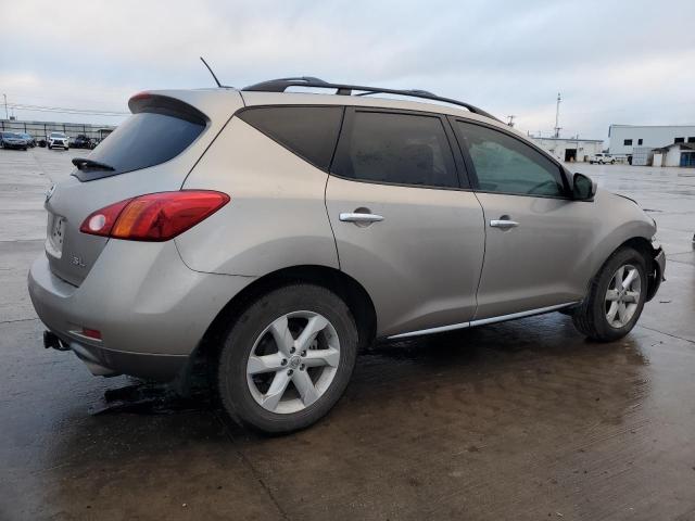 JN8AZ18U99W008412 - 2009 NISSAN MURANO S TAN photo 3