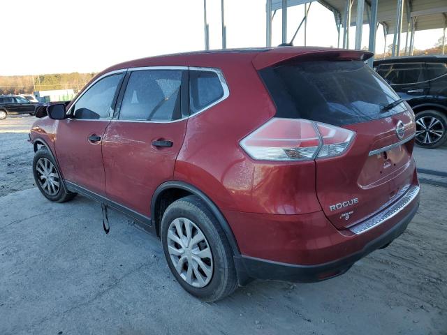 KNMAT2MT5GP600834 - 2016 NISSAN ROGUE S RED photo 2