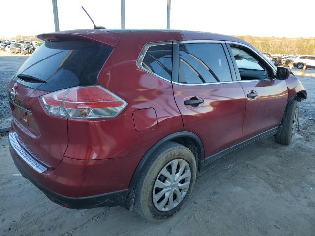 KNMAT2MT5GP600834 - 2016 NISSAN ROGUE S RED photo 3