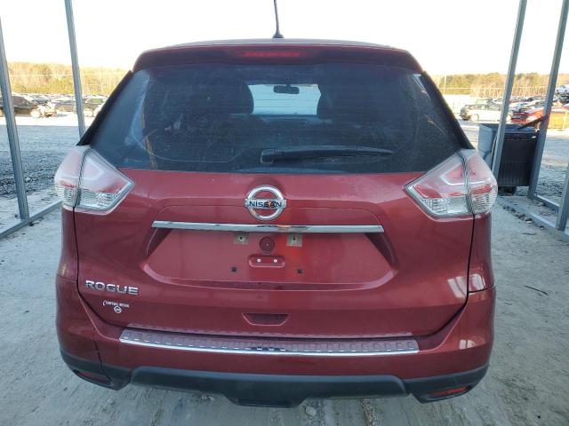 KNMAT2MT5GP600834 - 2016 NISSAN ROGUE S RED photo 6