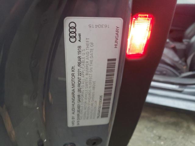 TRUC5AFV3G1030496 - 2016 AUDI TT GRAY photo 12