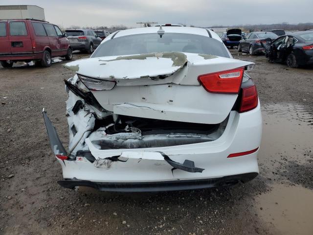 5XXGM4A78FG471536 - 2015 KIA OPTIMA LX WHITE photo 6