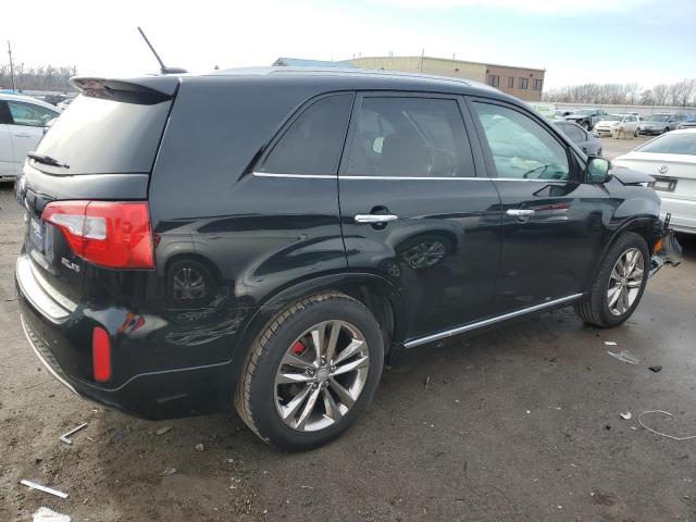 5XYKW4A70FG606072 - 2015 KIA SORENTO SX BLACK photo 3