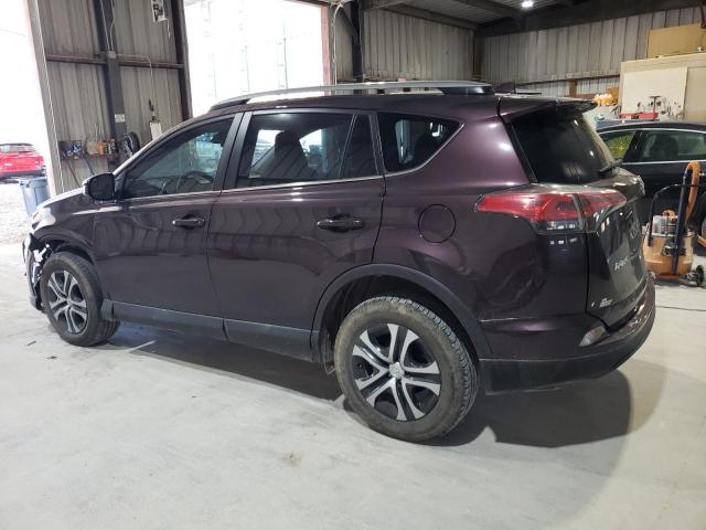 2T3ZFREV3JW454528 - 2018 TOYOTA RAV4 LE იასამნისფერი ფოტო 2