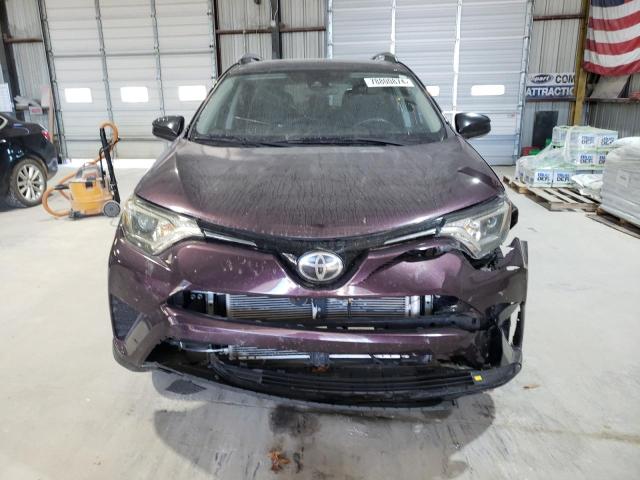 2T3ZFREV3JW454528 - 2018 TOYOTA RAV4 LE იასამნისფერი ფოტო 5