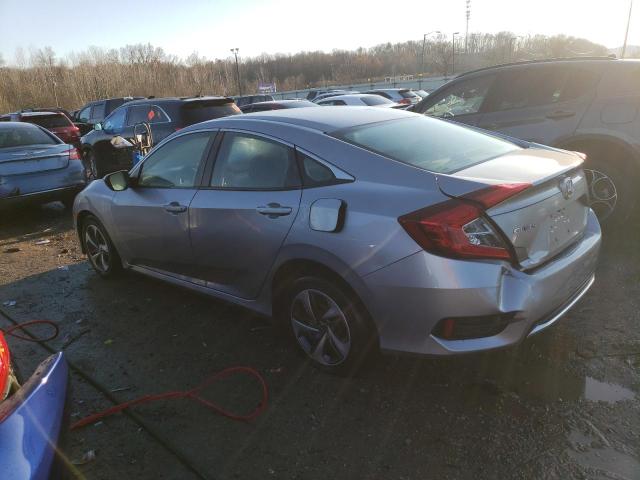 19XFC2F6XKE050634 - 2019 HONDA CIVIC LX SILVER photo 2