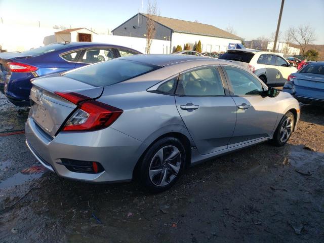 19XFC2F6XKE050634 - 2019 HONDA CIVIC LX SILVER photo 3