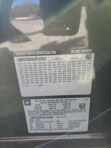 LRBFXCSA9LD133820 - 2020 BUICK ENVISION ESSENCE ყავისფერი ფოტო 13