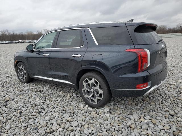 KM8R7DHE0MU174249 - 2021 HYUNDAI PALISADE CALLIGRAPHY BLUE photo 2