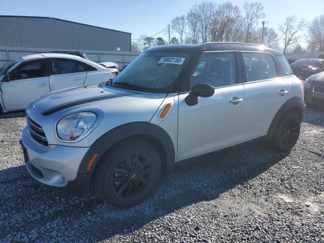 WMWZB3C56FWM33044 - 2015 MINI COOPER COUNTRYMAN SILVER photo 1