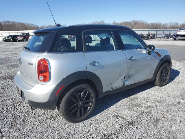 WMWZB3C56FWM33044 - 2015 MINI COOPER COUNTRYMAN SILVER photo 3