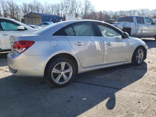 1G1PE5SB1E7386379 - 2014 CHEVROLET CRUZE LT SILVER photo 3