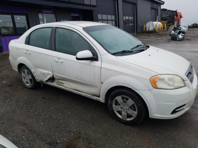 3G1TV55EX9L118517 - 2009 CHEVROLET AVEO LS WHITE photo 4