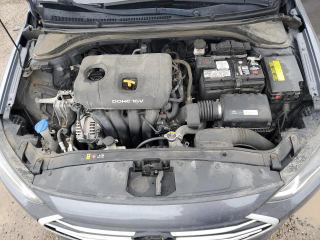 KMHD84LF2HU167073 - 2017 HYUNDAI ELANTRA SE GRAY photo 11