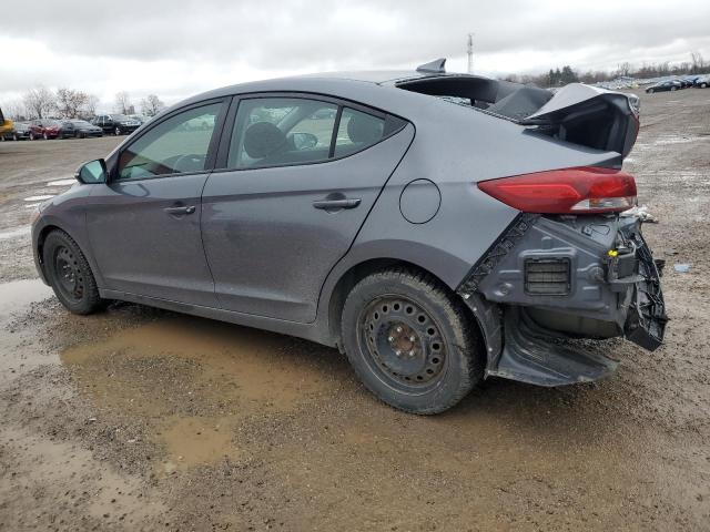 KMHD84LF2HU167073 - 2017 HYUNDAI ELANTRA SE GRAY photo 2