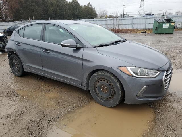 KMHD84LF2HU167073 - 2017 HYUNDAI ELANTRA SE GRAY photo 4