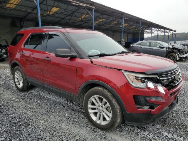 1FM5K7B86HGA54235 - 2017 FORD EXPLORER RED photo 4