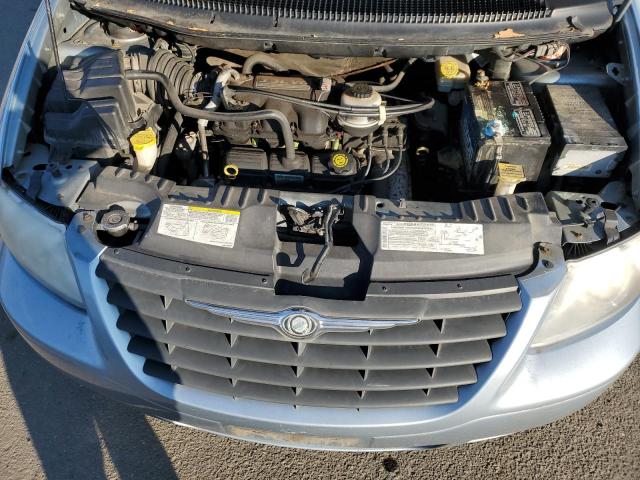 1A4GP45R56B655271 - 2006 CHRYSLER TOWN & COU ლურჯი ფოტო 12