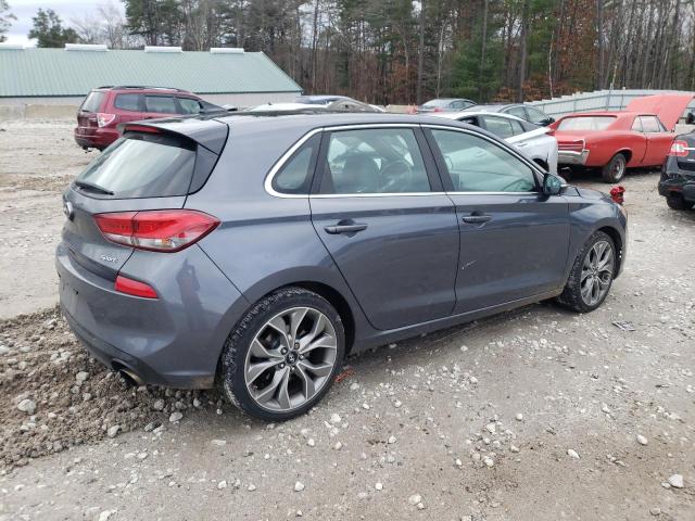 KMHH55LC8JU033633 - 2018 HYUNDAI ELANTRA GT SPORT GRAY photo 3