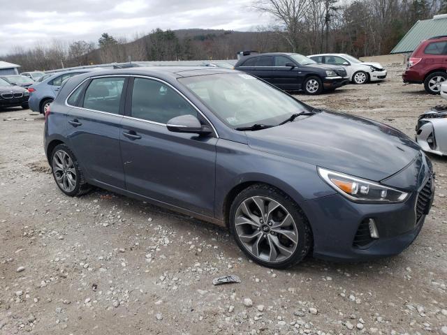 KMHH55LC8JU033633 - 2018 HYUNDAI ELANTRA GT SPORT GRAY photo 4