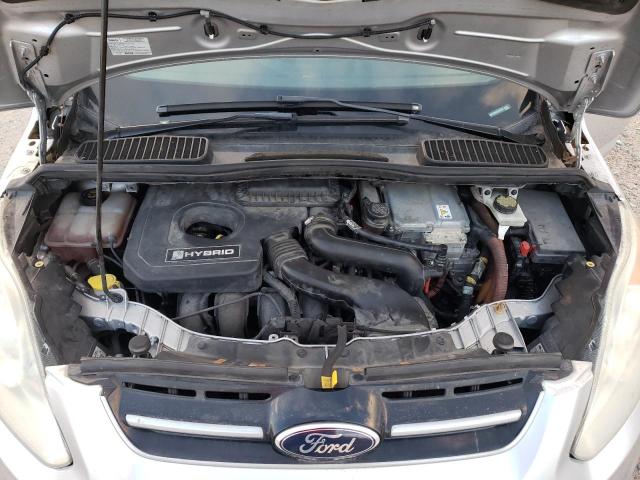 1FADP5BU6EL509452 - 2014 FORD C-MAX SEL SILVER photo 11