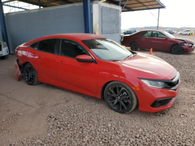 2HGFC2F85KH601110 - 2019 HONDA CIVIC SPORT RED photo 4