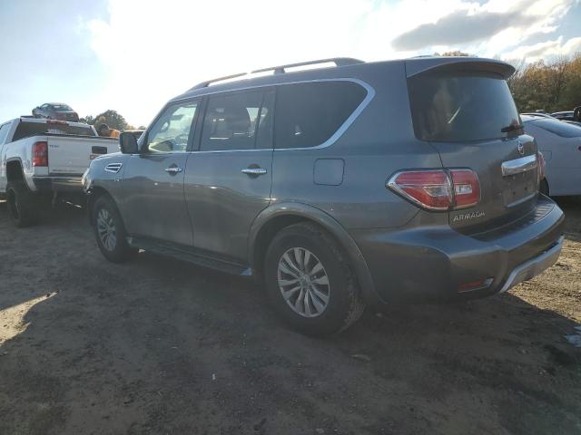 JN8AY2ND7JX000451 - 2018 NISSAN ARMADA SV GRAY photo 2