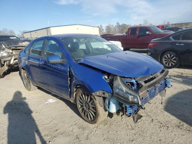 1FAHP3GN0BW108559 - 2011 FORD FOCUS SES BLUE photo 4