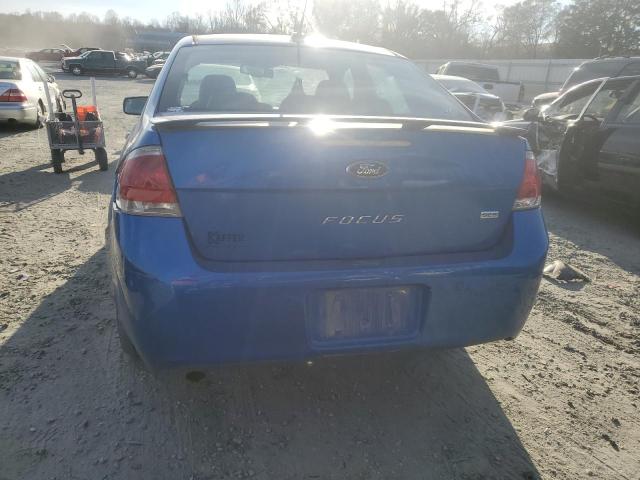 1FAHP3GN0BW108559 - 2011 FORD FOCUS SES BLUE photo 6