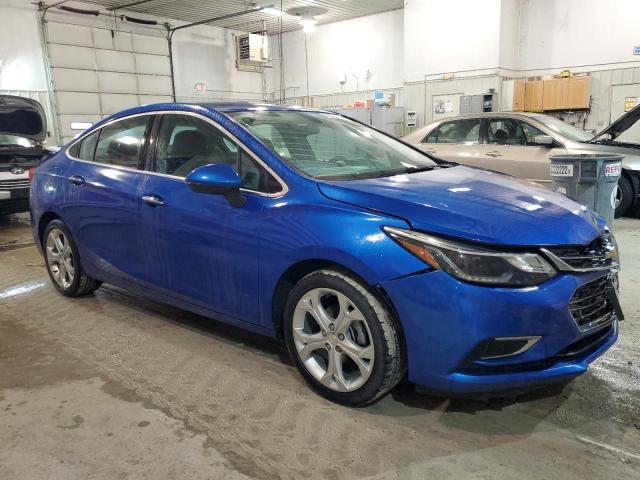 1G1BF5SM7H7143334 - 2017 CHEVROLET CRUZE PREMIER BLUE photo 4