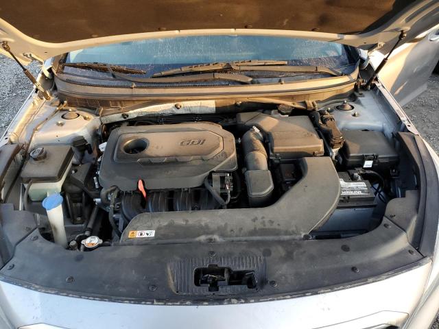 5NPE24AF1FH184189 - 2015 HYUNDAI SONATA SE SILVER photo 11