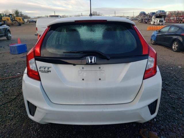 3HGGK5H54HM710728 - 2017 HONDA FIT LX WHITE photo 6