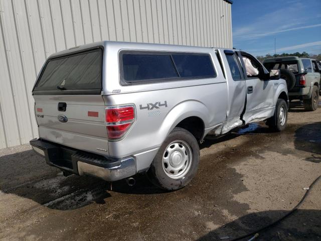 1FTFX1EF9EKF94575 - 2014 FORD F150 SUPER CAB SILVER photo 3