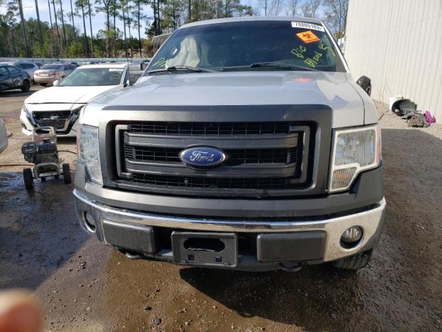 1FTFX1EF9EKF94575 - 2014 FORD F150 SUPER CAB SILVER photo 5