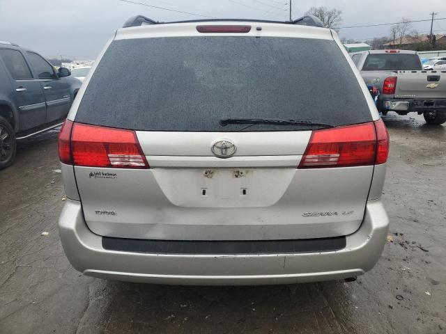 5TDZA23C05S345944 - 2005 TOYOTA SIENNA CE SILVER photo 6