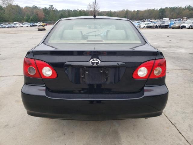 1NXBR32E55Z545888 - 2005 TOYOTA COROLLA CE BLACK photo 6