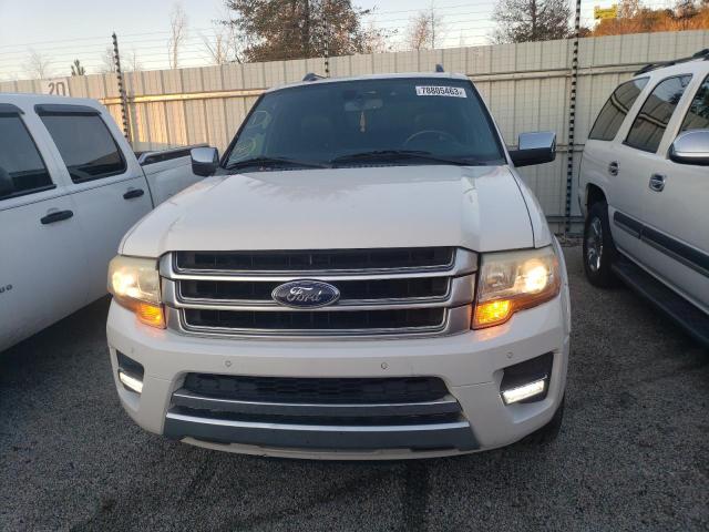 1FMJU1LTXFEF12327 - 2015 FORD EXPEDITION PLATINUM WHITE photo 5