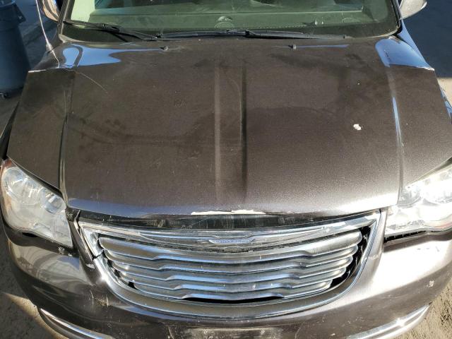 2C4RC1CG0FR521957 - 2015 CHRYSLER TOWN & COU TOURING L GRAY photo 12