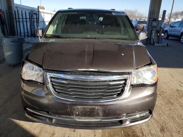 2C4RC1CG0FR521957 - 2015 CHRYSLER TOWN & COU TOURING L GRAY photo 5